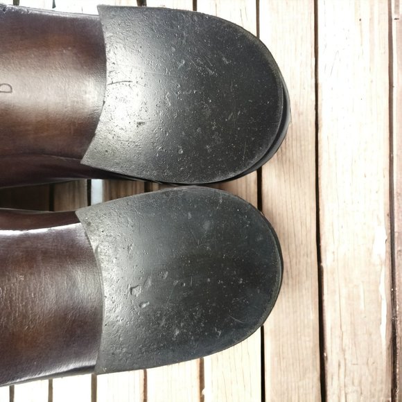 Italian Dress Loafers Handmade Hand-Stitched Calzoleria Toscana Venetian S-9 1/2 - Picture 8 of 15